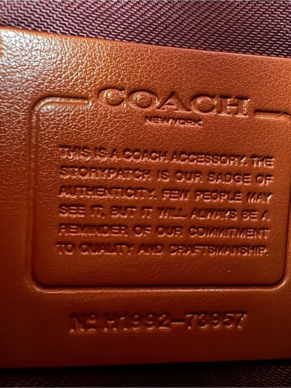 Coach Dreamer Wristlet Lavender Leather Snakeskin Trim Clutch Style 73957